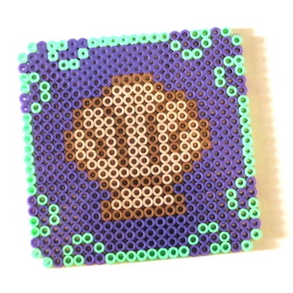 Perler Bead Set of 6 Disney Princess Coasters - Picture 5 of 8